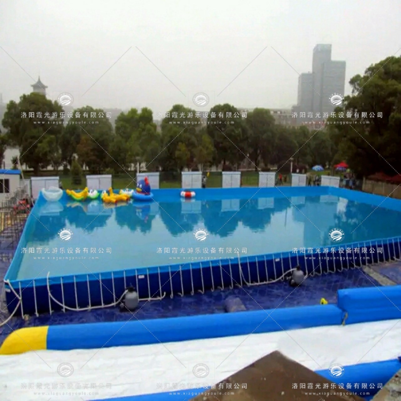 惠农支架游泳池
